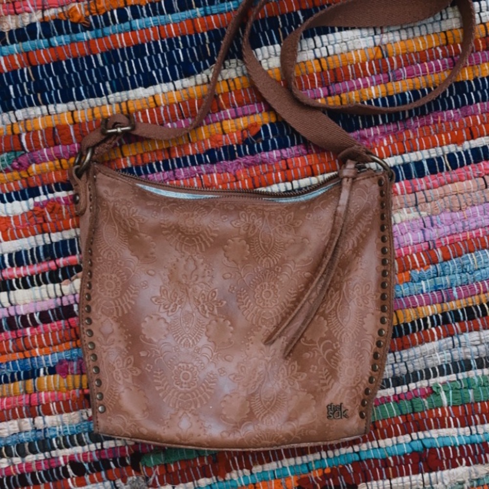 The Sak handmade leather purse